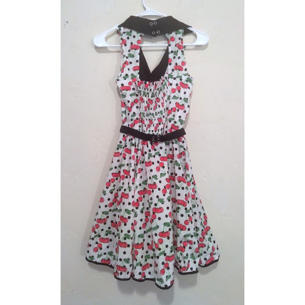 Retro Cherry Swing Dance Dress